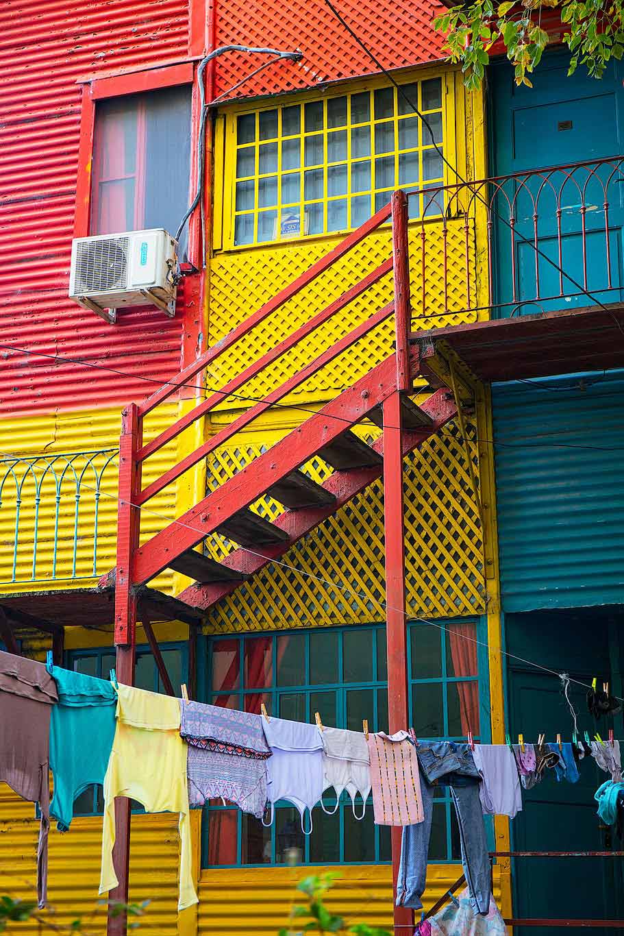 Caminito de la Boca colorful Buenos Aires