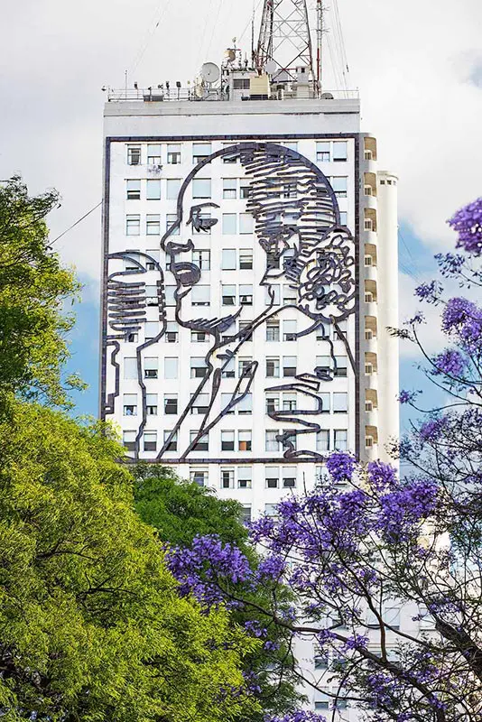 Edificio di Eva Peron a Buenos Aires