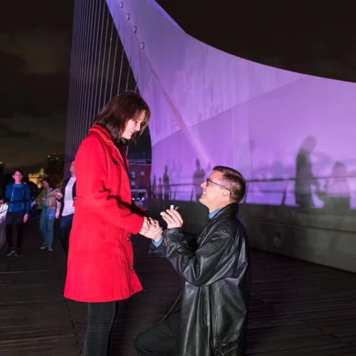 Engagement photo session in Puerto Madero