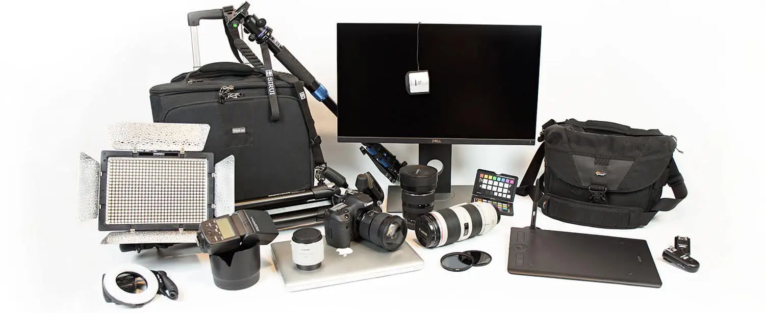 Equipment, gear of a travel photographer