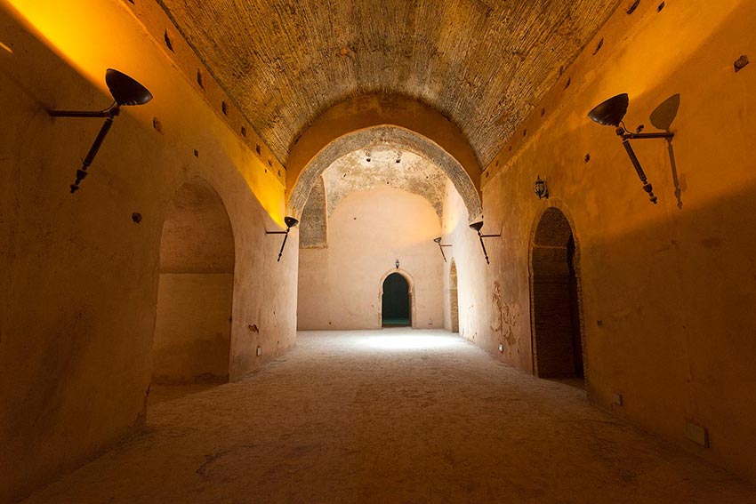 royal stables in Meknes