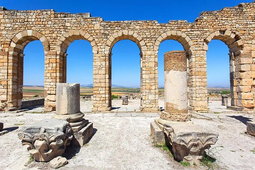 arches in volubilis