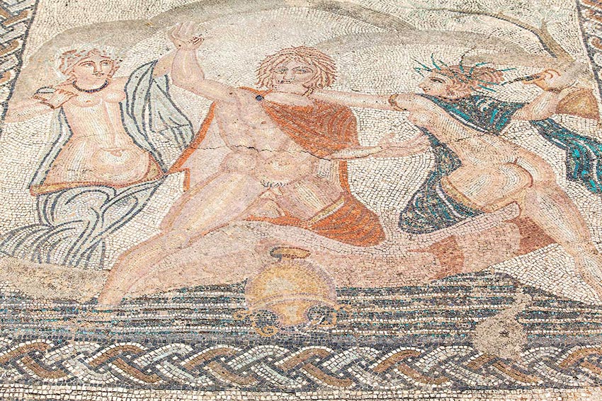 mosaic in volubilis