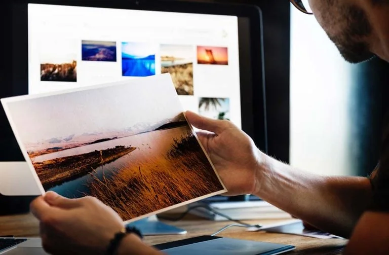 photo prints don't look right