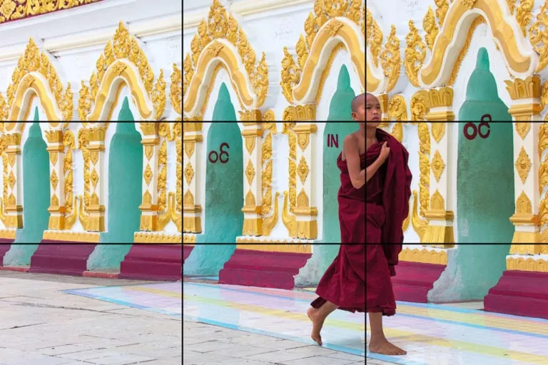 Regola dei terzi ritratto