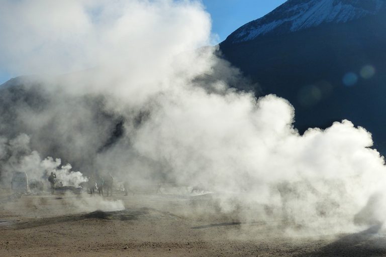 El Tatio geyser in Atacama Chile