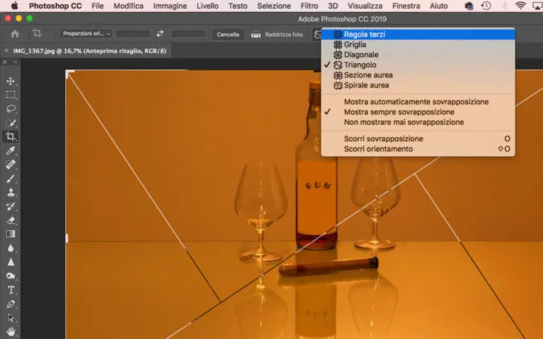 Ritaglio con Photoshop