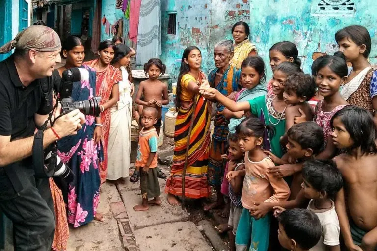 Gavin Gough a Calcutta, India