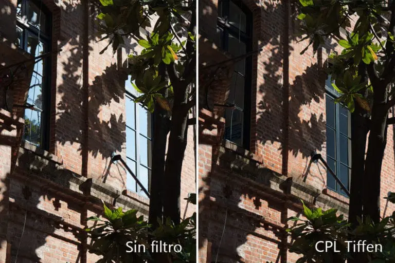 Filtro cpl reflejos