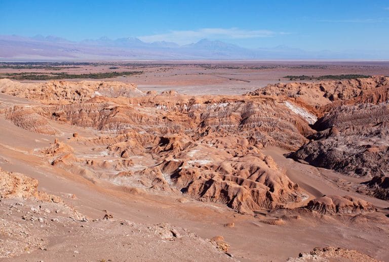 Valle de la Luna in Atacama, Chile