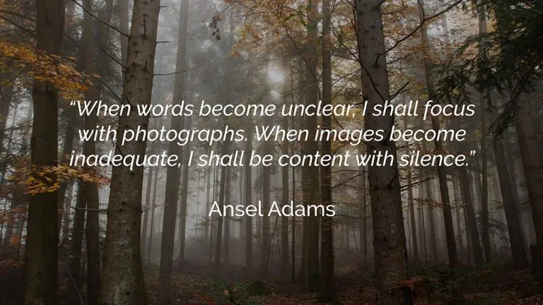 photography quotes ansel adams