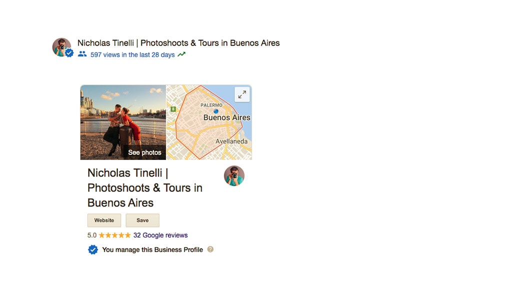 google my business local