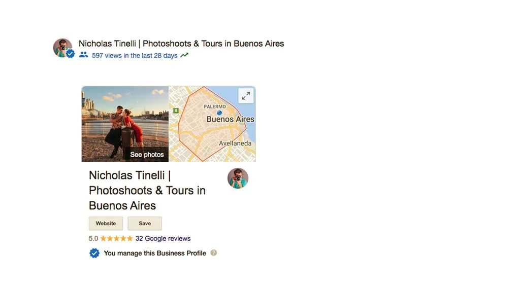 google my business local