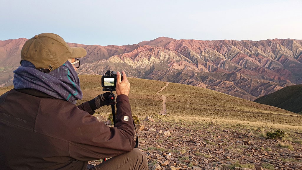 travel photographer in argentina