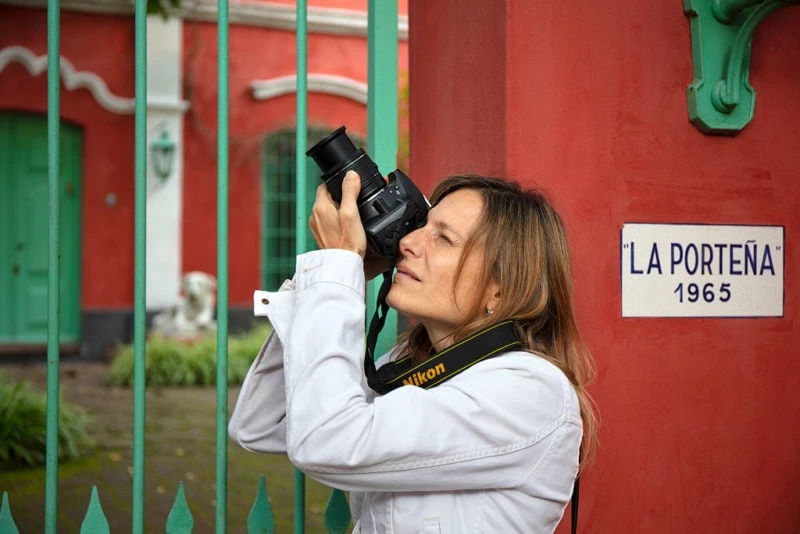 participante workshop fotografia