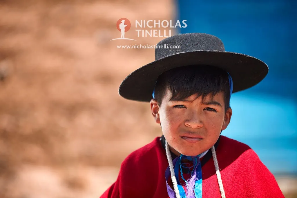 young aymara portrait humahuaca