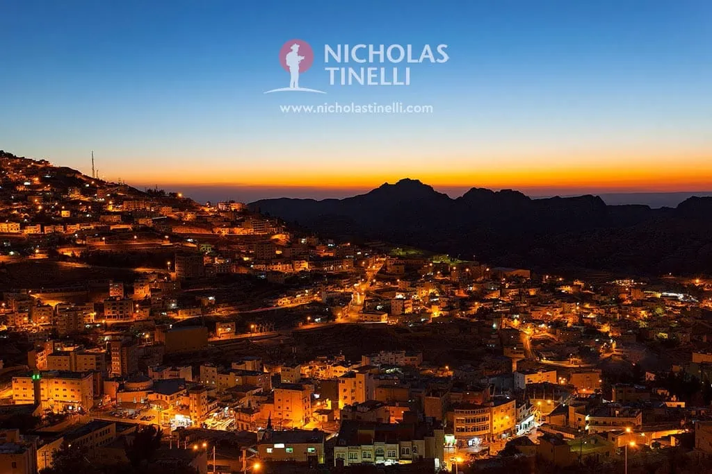 landscape at twilight