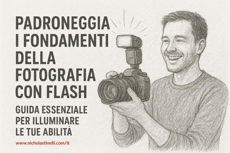 fotografia con flash