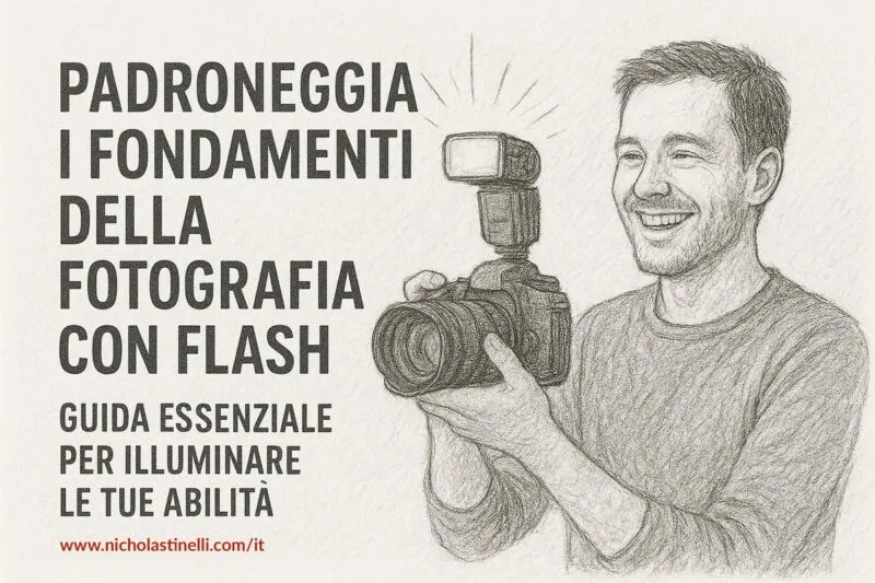 fotografia con flash