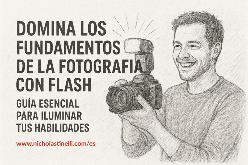 fotografia con flash