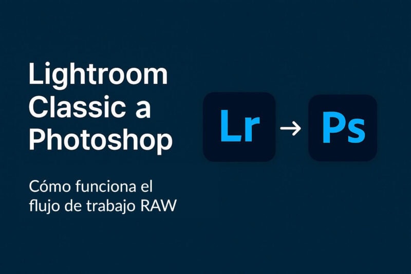 raw de Lightroom classic a photoshop